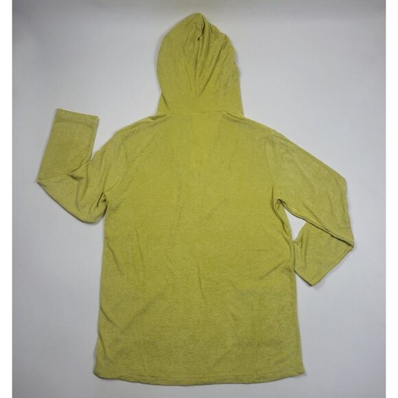 Andie Swim The Hoodie Dress Women's Size Small Honeysuckle Terry Lounge Cover-Up - Picture 14 of 16